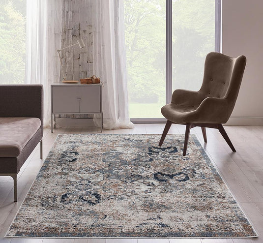 luxe weavers distressed rug