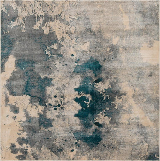Modern 8028 Abstract Splatter Area Rug