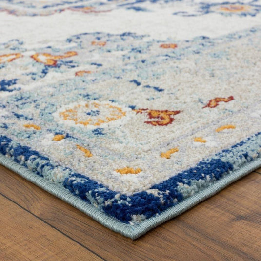 Floral Medallion Area Rug 8438