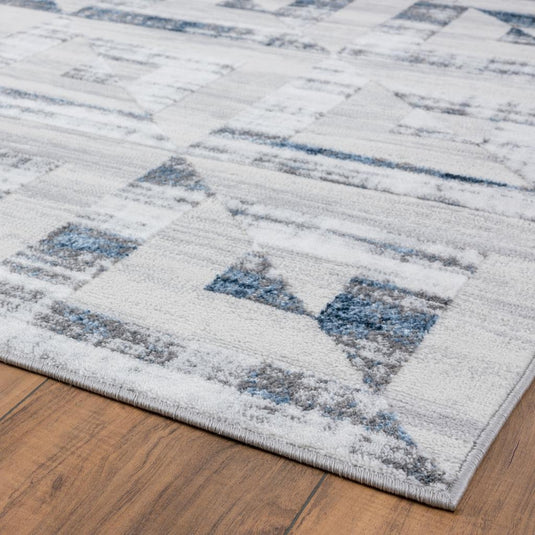 Geometric Squares Pattern 6200 Area Rug