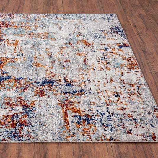Abstract Rainbow 8675 Modern Area Rug
