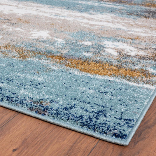 Coastal 9131 Abstract Area Rug