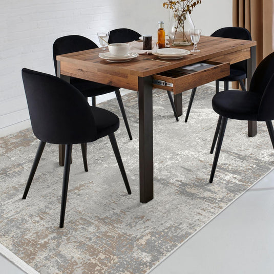 Modern Abstract Premium Fringe 5996 Area Rug