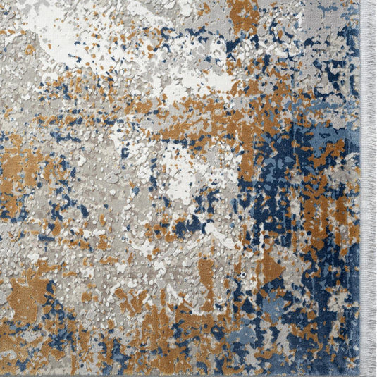 Modern Abstract Premium Fringe 5996 Area Rug