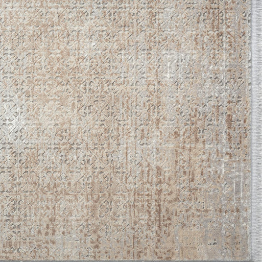 Moroccan Floral Premium Textured 6348 Area Rug