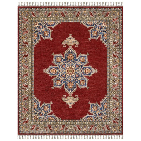 Oriental-Area-Rug-Red