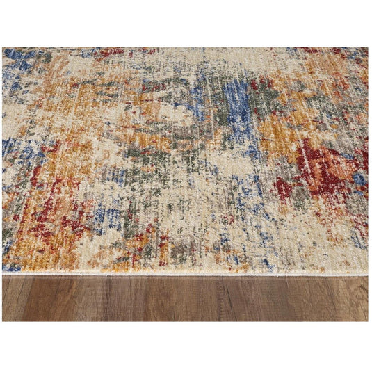Otika 8682 Abstract Fringe Area Rug