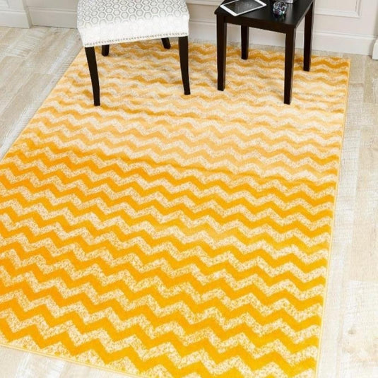 Yellow-Geometric-Rug