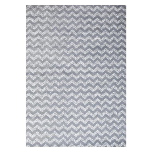 Chevron 3400 Turquoise Geometric Rug