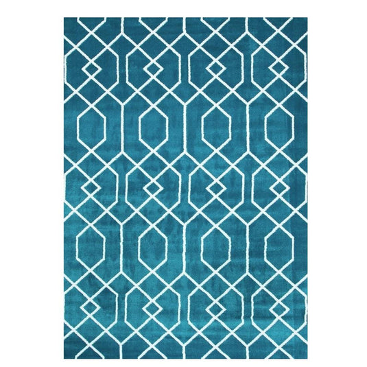 Turquoise-Trellis-Rug