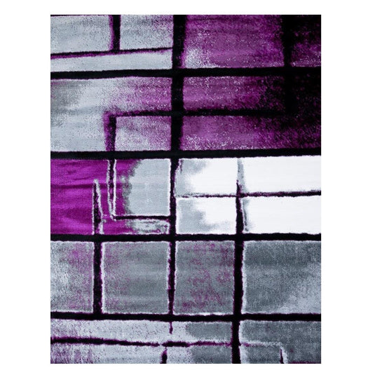 Modern 9031 Geometric Cube Area Rug