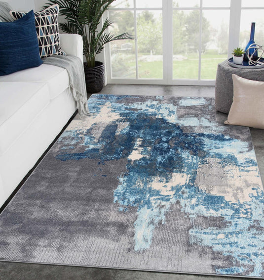 Nuvola 8722 Abstract Area Rug - Modern Area Rugs by Luxe Weavers®