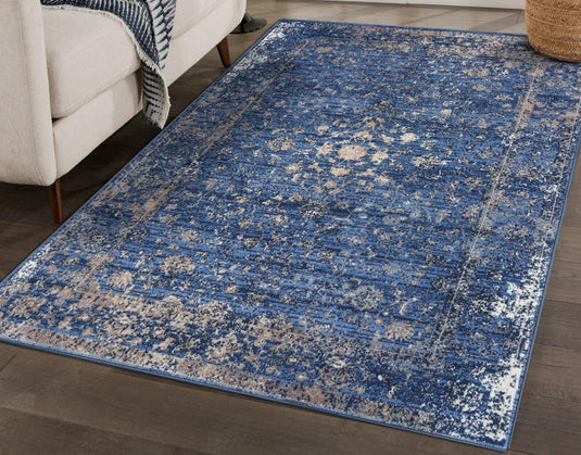 Distressed 2817 Oriental Area Rug