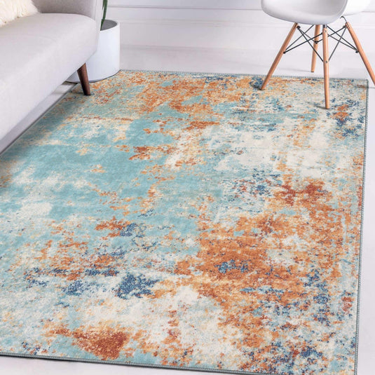 Kingsbury Abstract Area Rug 7094 - Modern Area Rugs by Luxe Weavers®