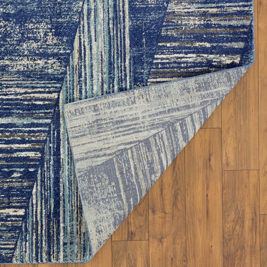 Geometric Lines 7650 Modern Area Rug