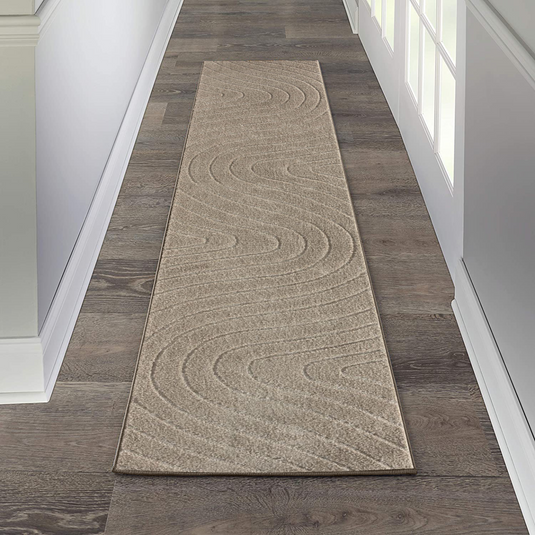 Luxe Weavers 5950 Modern Geometric Wave Area Rug