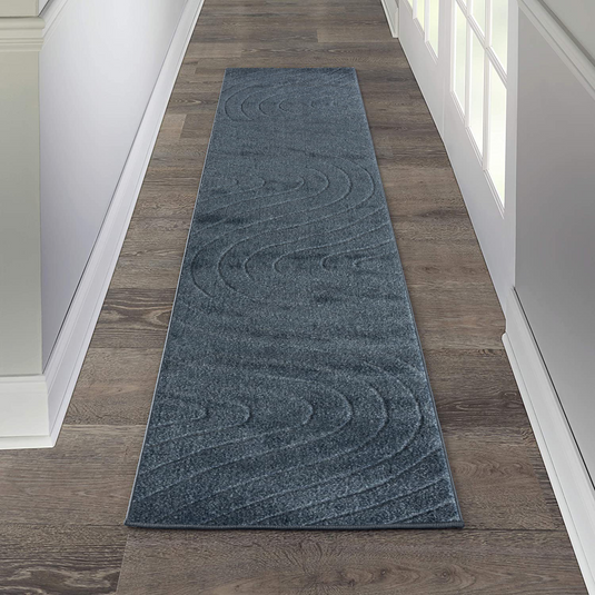 Luxe Weavers 5950 Modern Geometric Wave Area Rug