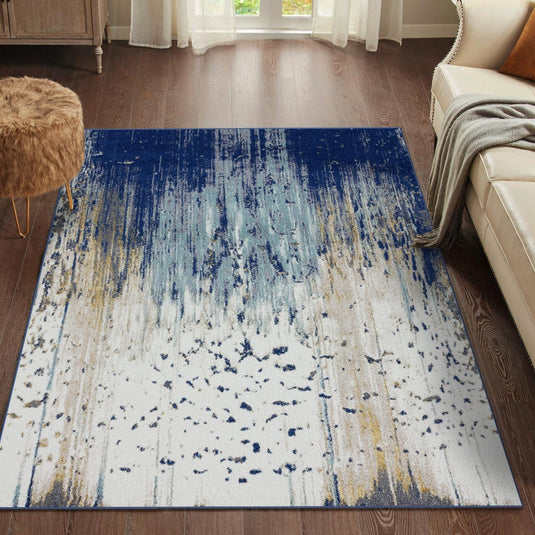 abstract-blue-area-rug