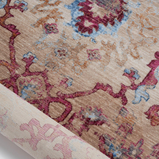 Vintage 7835 Floral Trellis Area Rug