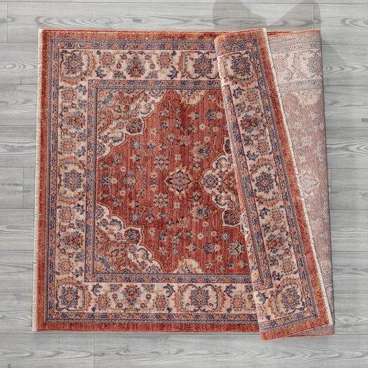 Bohemian 7244 Fringed Area Rug