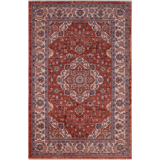 Bohemian 7244 Fringed Area Rug