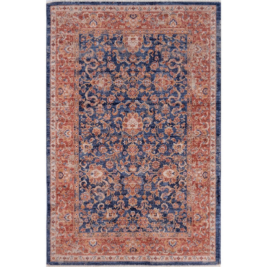 Vintage Floral Fringe 7235 Area Rug