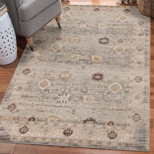 Floral Distressed 2370 Area Rug