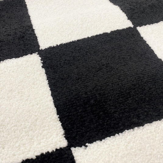 Luxe Weavers Checkered Geometric Area Rug - Modern Area Rugs by Luxe Weavers®