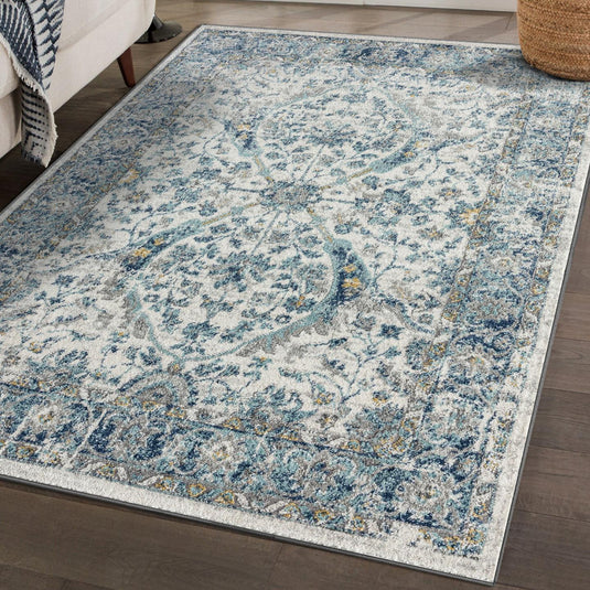 Luxe Weavers Floral Oriental Area Rug