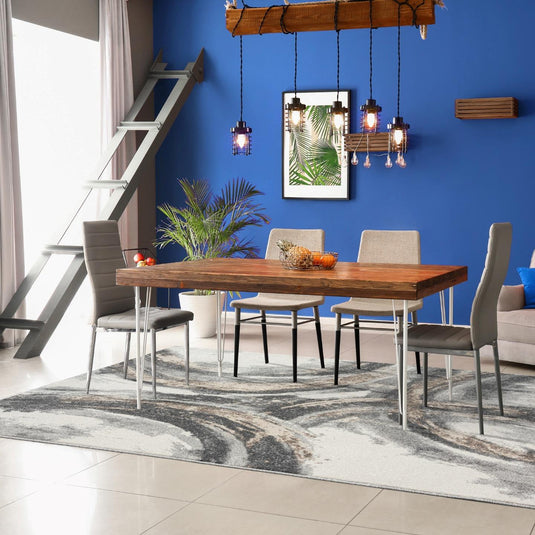 Lagos Modern Contemporary Area Rug 7982