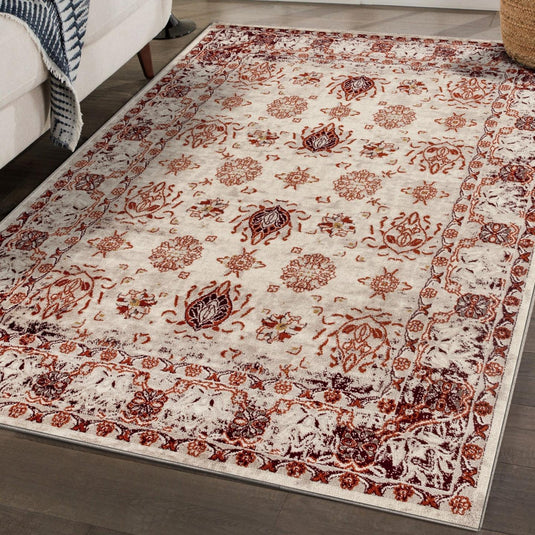 Floral Traditional 7010 Area Rug
