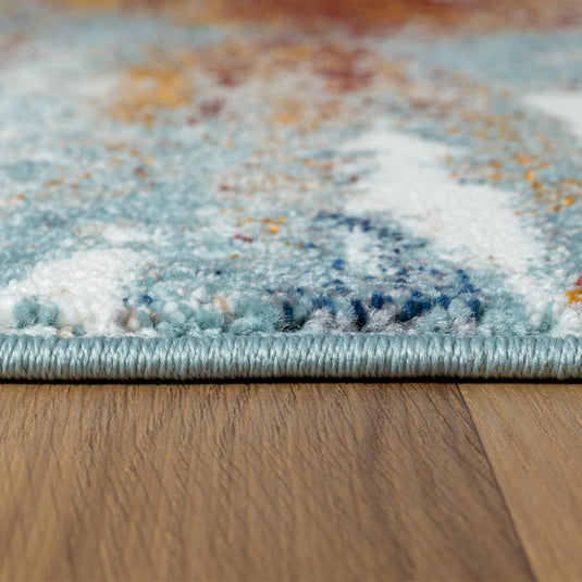 Coastal 9131 Abstract Area Rug