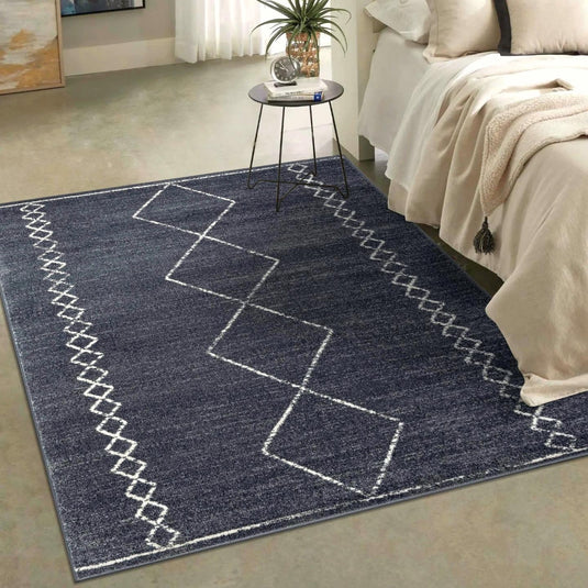 Boho Moroccan 2735 Geometric Area Rug