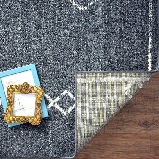 Boho Moroccan 2735 Geometric Area Rug