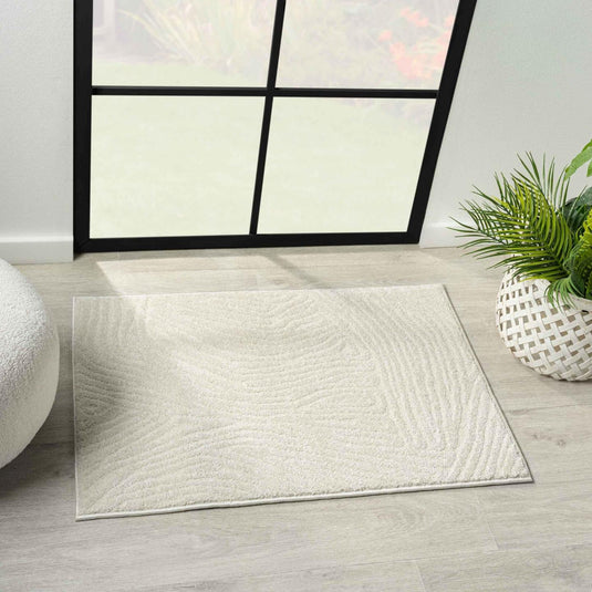 Modern Abstract 130 Wave Area Rug