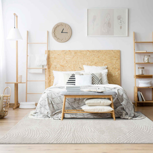 Modern Abstract 130 Wave Area Rug