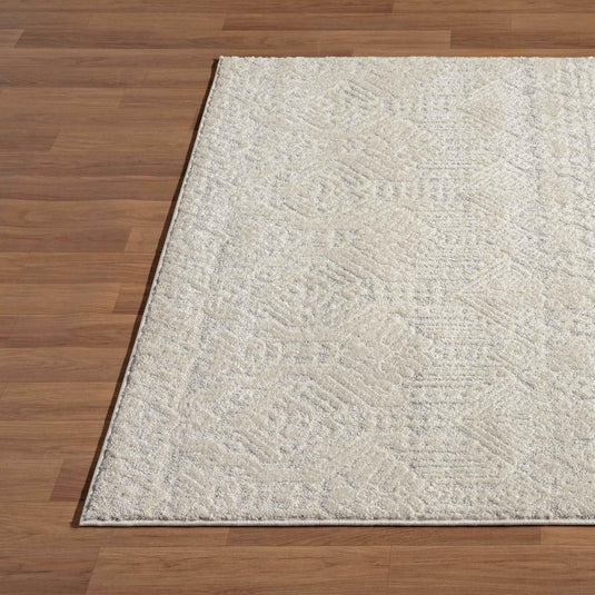 Traditional Tribal Cream 135 Area Rug