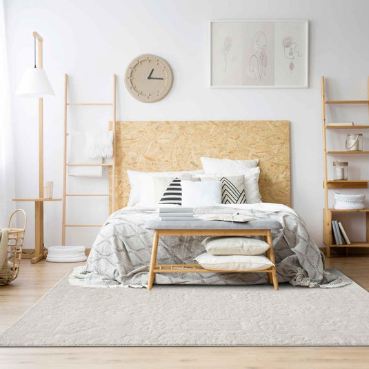 Traditional Floral Cream 139 Area Rug