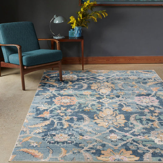 Bohemian-area-rug-blue