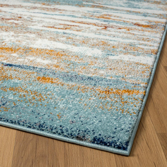 Coastal 9131 Abstract Area Rug