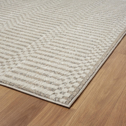 Modern Checkered Geometric 9032 Area Rug
