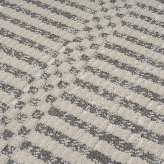 Modern Checkered Geometric 9032 Area Rug