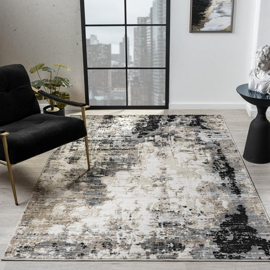 Boho 9355 Abstract Textured Area Rug