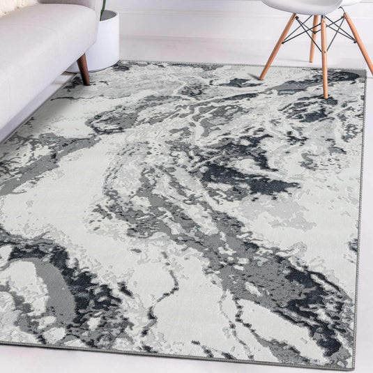 Abstract Marble 3250 Area Rug