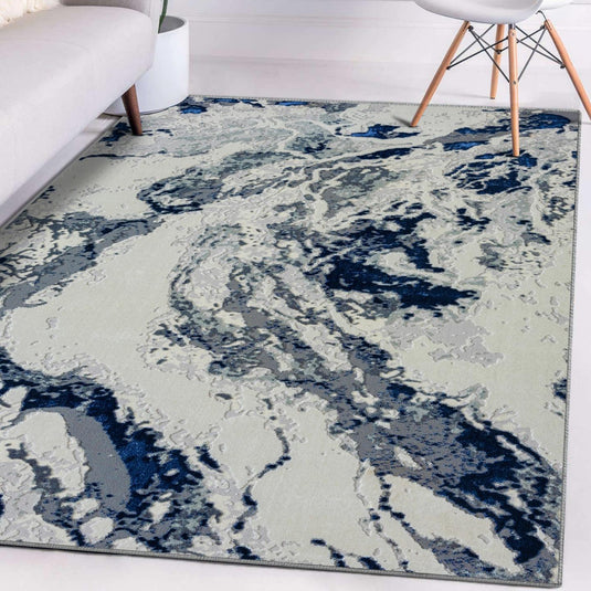Abstract Marble 3250 Area Rug