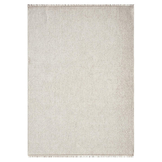 Solid Color Textured 246 Fringed Area Rug