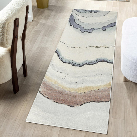 Dahlia 2701 Modern Marbled Area Rug