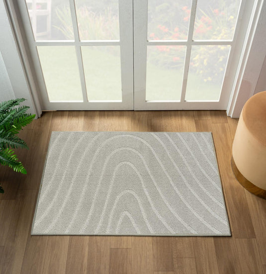 Luxe Weavers 5950 Modern Geometric Wave Area Rug