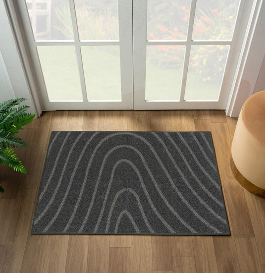Luxe Weavers 5950 Modern Geometric Wave Area Rug