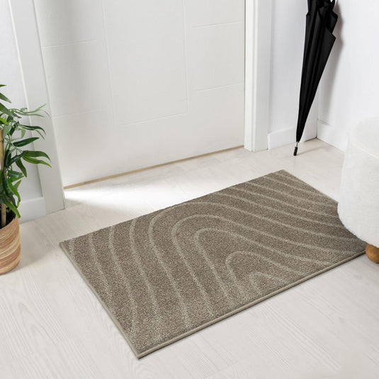 Luxe Weavers 5950 Modern Geometric Wave Area Rug